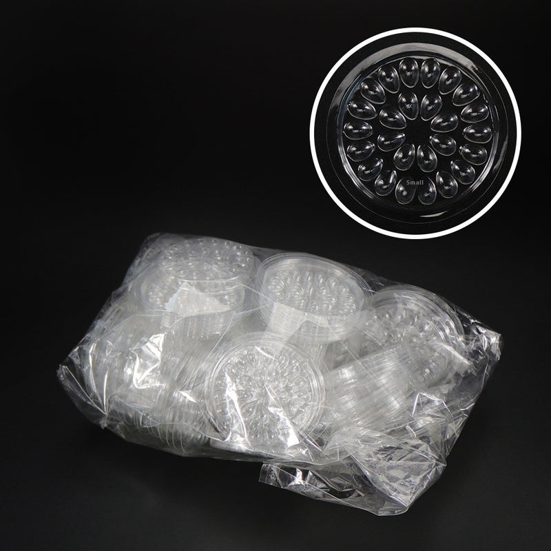 Flower Plate Grafting Eye Lash Glue Tray