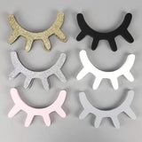 Decorative Nordic Wood Lashes Wall Sticker