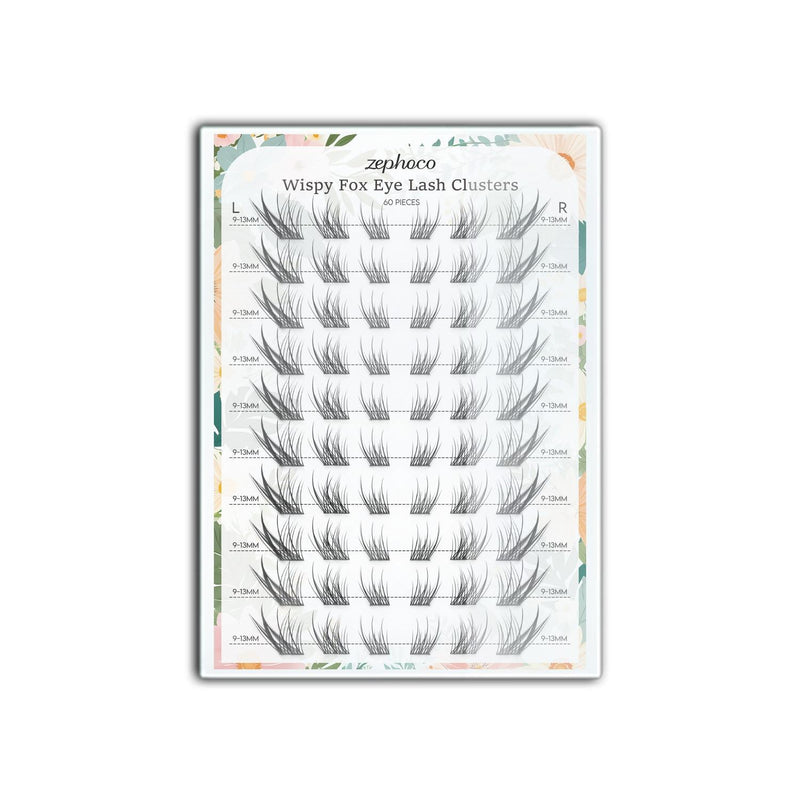 Wispy Fox Eye Lash Clusters