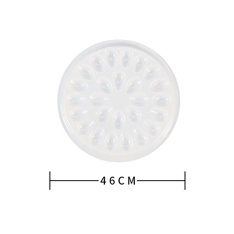 Flower Plate Grafting Eye Lash Glue Tray