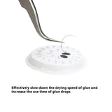 Flower Plate Grafting Eye Lash Glue Tray